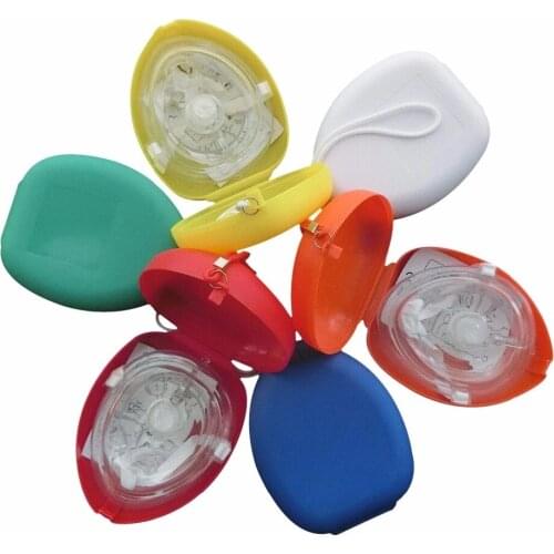 2Pcs CPR Manual Resuscitator CPR Respirator With One-way Valve Mouth To Mouth Protection Kit For First Aid Emergency Rescue