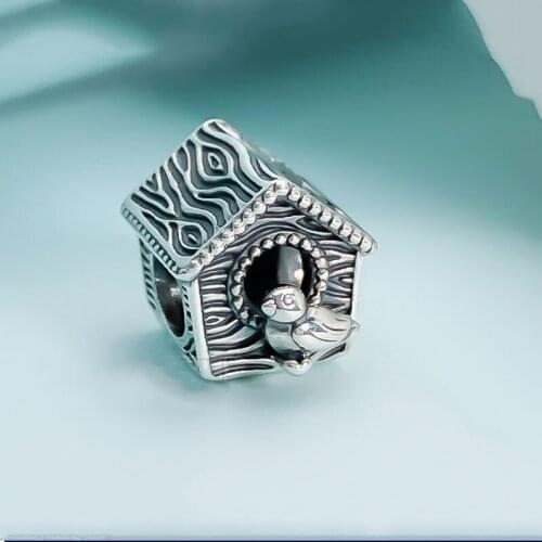 Authentic 925 Sterling Silver New Type Of Originai Cottage String Decoration Fit Original Pandora Bracelet For Women Diy Jewelry