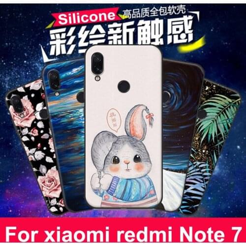 Note 7 Case interesting cartoon soft Phone Case For xiaomi redmi Note 7 Back Cover For xiaomi redmi Note7 Mobile Cases shell