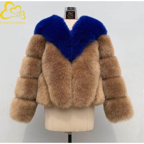 Большие шубы FANPUGUIZHEN China At AliExpress