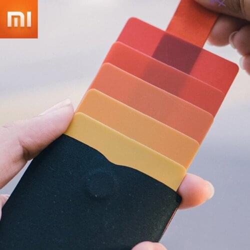 Xiaomi DAX V2 Mini Card Holders Pulled ID Credit Card Holder Protector Wallet Business Cards Case for Men Women Slim Portable