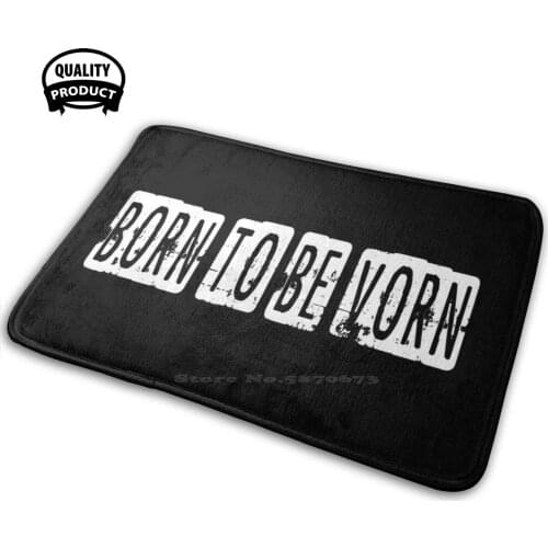 Born To Be In Front Soft Interesting Room Goods Rug Carpet Fun Funny Front Born Say Claims Mouth Mouth Nose Born To Be In Front