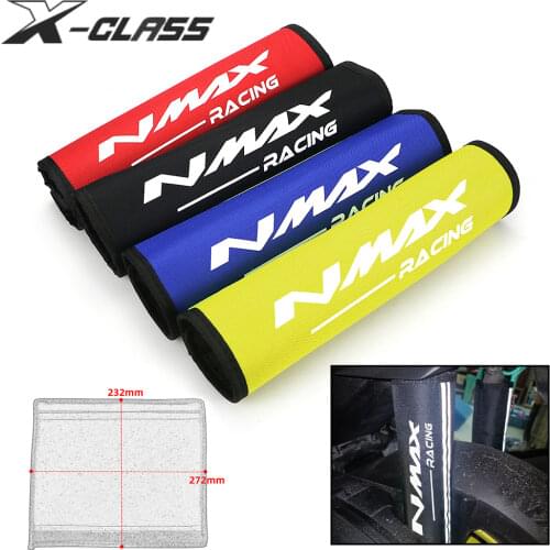 NMAX Motorcycle Shock Absorber Cover With Velcro Damping Protector Nylon Accessories for YAMAHA NMAX 125 155 2013-2021 V1 V2