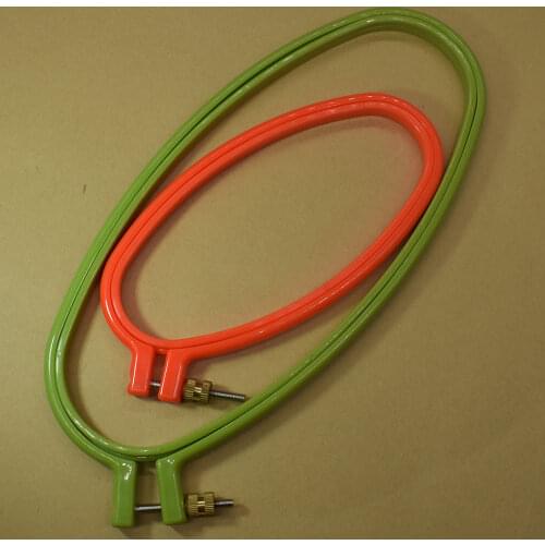 Adjustable Oval Embroidery Frames for Cross Stich Embroidery Hoop Ring Sewing Sewing Needlework Quilting Accesseries Tools