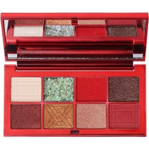 JOmeel 8-color Eyeshadow Palette Matte Pearlescent Delicate Non-flying Powder Easy To Apply Makeup Long-lasting Eye Makeup