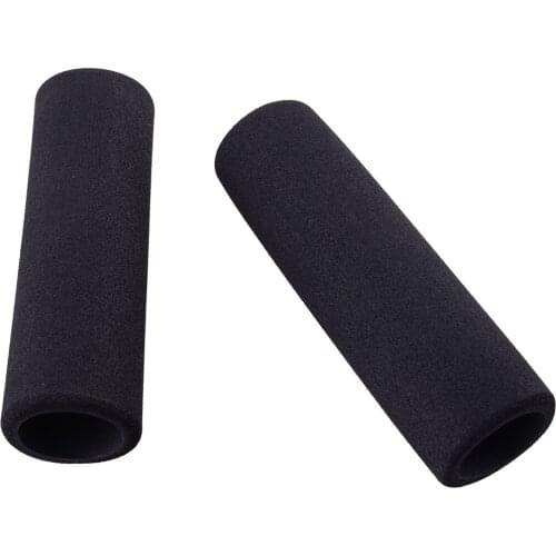 Pair Black Motorcycle Slip-on Handle Grip Covers Comfort Touring Grips Fit for BMW R1200GS LC Anti-slip EPDM Accessories
