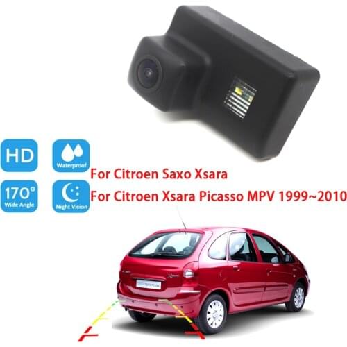 Car Reverse Parking Camera For Citroen Saxo Xsara For Citroen Xsara Picasso MPV 1999-2010 Vision Waterproof high quality RCA
