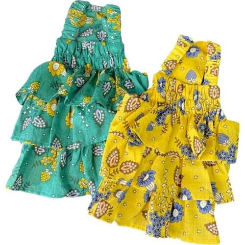 Cat Dog Dress Tutu Skirt Summer Pet Clothes Dog Clothing Doggie Puppy Costumes Yorkshire Maltese Pomeranian Schnauzer Dresses