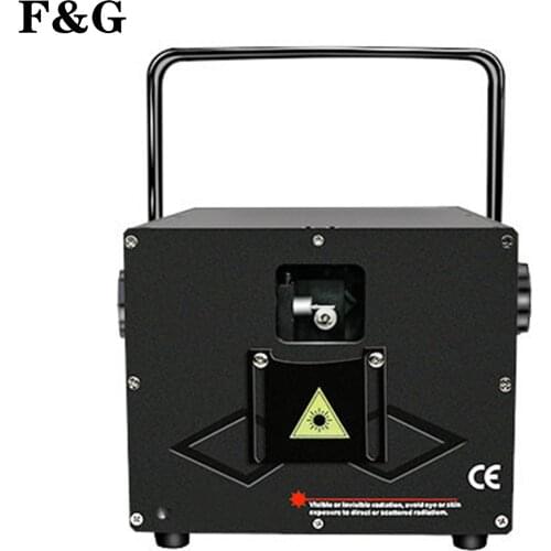 DMX512 3W Full Color Animation Laser Light Laser Pattern Effect Light Sound Controlled Stage Lights For DJ Disco Party Bar Club