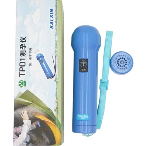 Portable Farm Animals Sheep Pig Ultrasound Pregnancy Detector Test Sow Blue Quick Pregnancy Tester Tool Machine