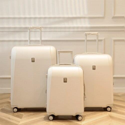 Fairy travel luggage fashion carry on suitcase Japan style trolley rolling luggage password suitcase 20/24/26/28 inch retro case