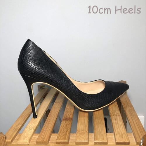 Veowalk Special Price Size US11=CN43 =26.5cm, Chic Stiletto Pointy Toe High Heels Shoes, Ship within 24 hours