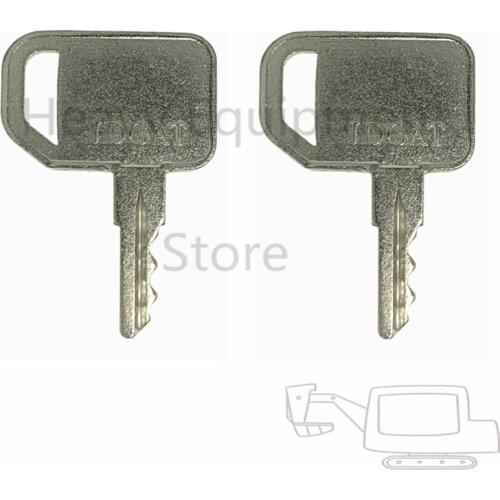 2 Pcs JDG Key For John Deere Gator Bobcat Gehl Multiquip Ignition Part Number 131841 AM101600 AM131841 High Quality