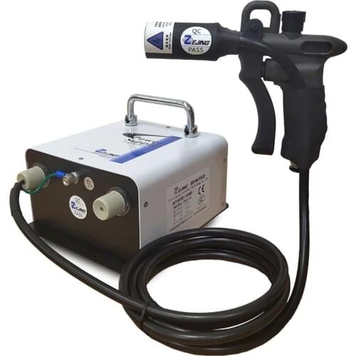 Ion Air Gun Remove Static Electricity Dust Removal Ionizing Air Gun Double Needle Electrostatic Gun Ion Generator 10KV 220V
