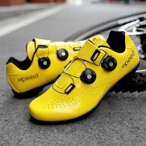 Road Cycling Shoes Colorful Reflective Changing Professional Bike Breathable Bicycle Racing Self-Locking Sneakers