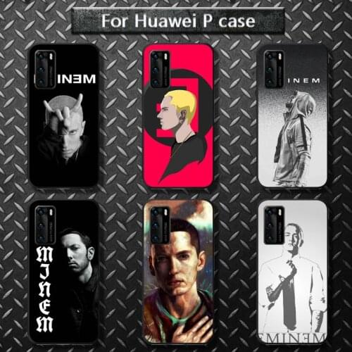 Cool Rapper Eminem Phone Case for huawei P40 pro lite P8 P9 P10 P20 P30 psmart 2019 2017 2018