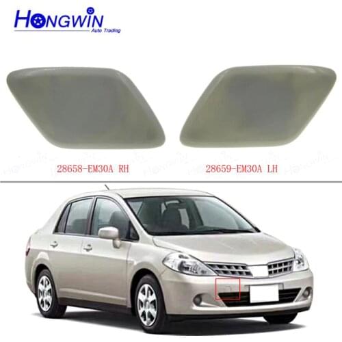 28658-EM30A RH & 28659-EM30A LH Headlight Washer Nozzle Cover Cap For Nissan Tiida 2004-2012 28658EM30A 28659EM30A