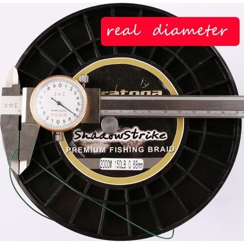 8 Strands 2000m 6-300LB PE Multifilament Braided Fishing Line Big Spool Japan Multiflament Fishing Wire Sea Fishing