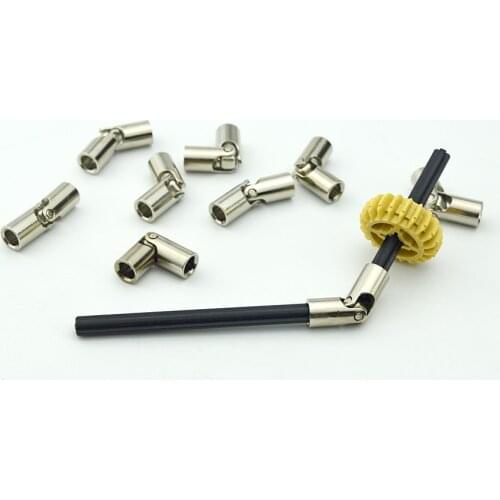 Leduo Metal Universal Joint Axis Connector 61903 Science and Technology Series MOC Parts 9244 Building Block Technical DIY Toys