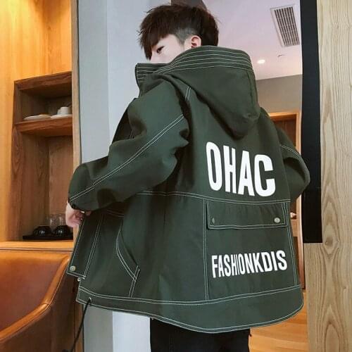 Men Cargo Bomber Jackets Designer Japanese Steetwear Autumn Big Pockets Harajuku Hip Hop Windbreaker Coats Korean Fashion KK3081
