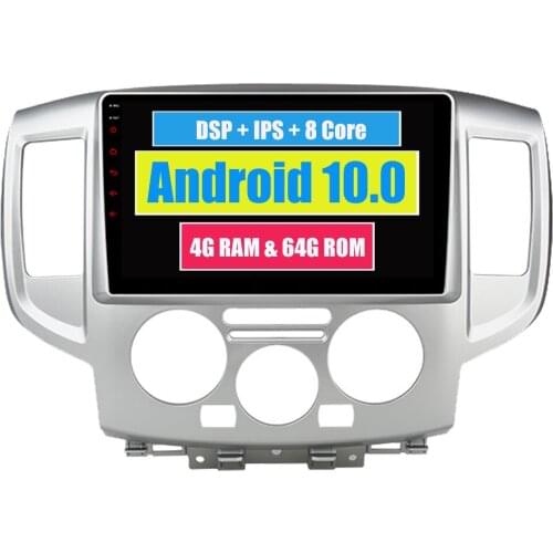 RoverOne Android 10 Car Multimedia System For Nissan NV200 2010 - 2018 Octa Core 4G+64G Radio GPS Navigation DSP Player