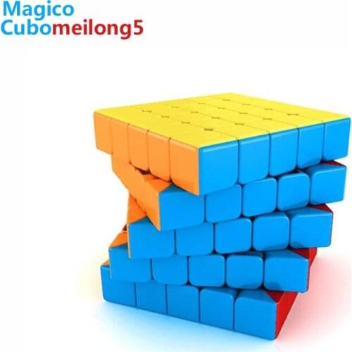 Moyu Speed Stickerless 5x5x5 62mm Magic Cubes Adults Antistress Puzzles Toy Professional WCA Speed 5x5 Cubes for kids Gift Cubos