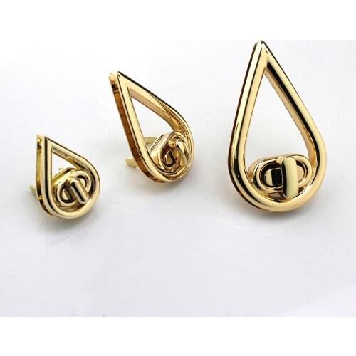 1pcs Metal Bag Turn Lock Twist Lock Clasp for Leather Craft Women Bag Handbag Shoulder Bag Purse DIY Hardware Accessories