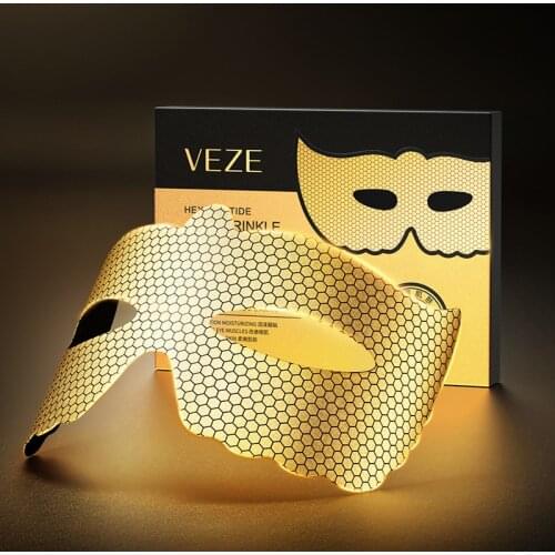 5pcs Peptide Golden Collagen Eye Mask Double Firm Smooth Anti Dark Circle Eye Pathes Korean Eyes Masks Skin Care