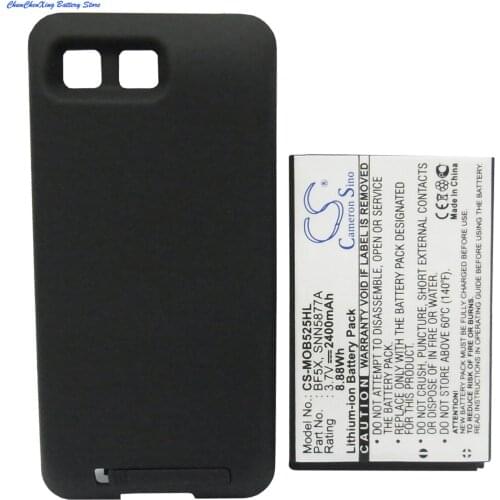 Cameron Sino 2400mAh Battery BF5X, SNN5877A for Motorola Defy, MB520, MB525