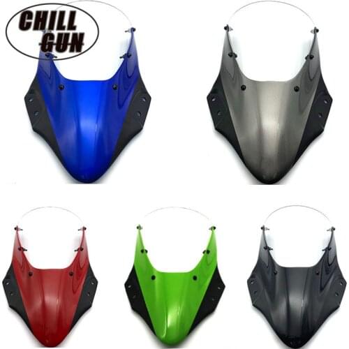 Motorcycle Accessories WindScreen Visor Viser Deflecto Windshield For Kawasaki NINJA 400 2018-2019 NINJA400 ninja-400 18'-19
