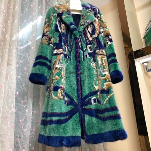 Aulande Colored Fur Coats