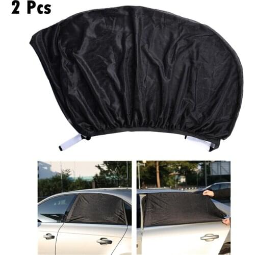 2pcs Car Sun Shade Auto UV Protect Car Curtain Side Window Sunshade Mesh Sun Visor Protection Window Films Car Accessories