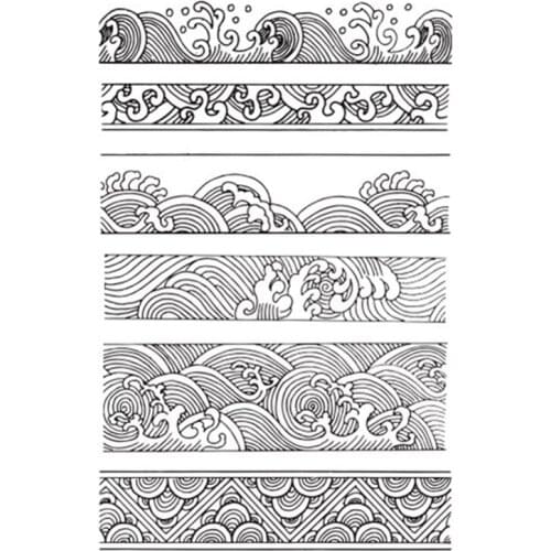 Clay Stamping Tool Spray Pattern Texture Mat Embossing Stamp Sheet Polymer Clay Individual Design Diy Pottery Ceramic Craft Tool