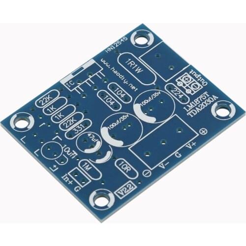 20W LM1875T Mono Channel Stereo Audio HIFI Amplifier Board Module DIY Kit