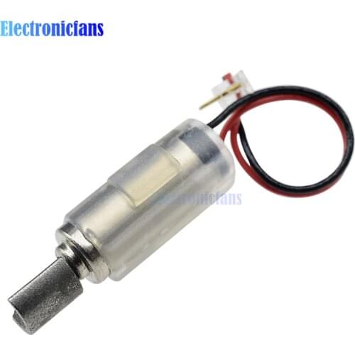 Micro Coreless Vibrating DC Motor Professional RC Motor 4x11mm DC1.5V - 3V High Speed