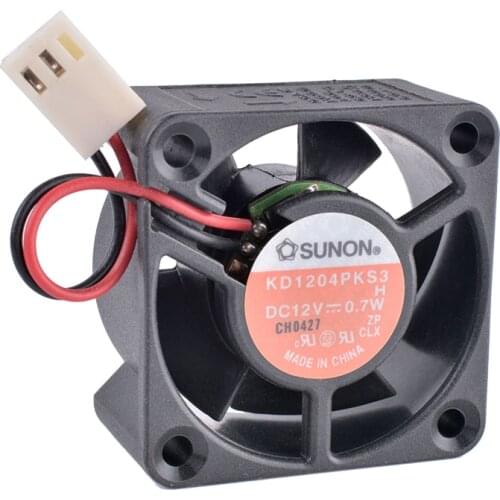 COOLING REVOLUTION KD1204PKS3 4cm 4020 40mm 12V 0.7W 2-wire DIY quiet cooling fan
