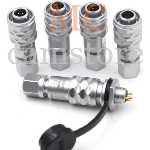 WEIPU SF610/P2 SF612/S2 2 3 4 5 pin mini avaition power cable connector for camera BMPCC 4k camer power core