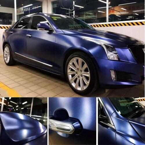 1.52M*3M Midnight Blue Glossy Color Car Body Films Car Vinyl Wrap Sticker Decal Air Release Film