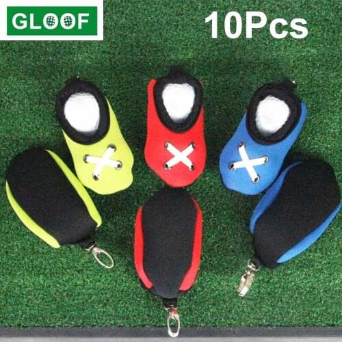 10Pcs/Lot Golf Bag Ball Sleeve Lightweight Bag Design Novel Small Shoes Cabinet And Portable Cute Golf Accessories