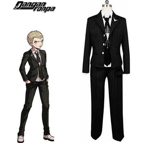 Anime Super DanganRonpa Fuyuhiko Kuzuryu Costume For Men Women Full Set Uniform Unisex Cosplay Costume Halloween Party