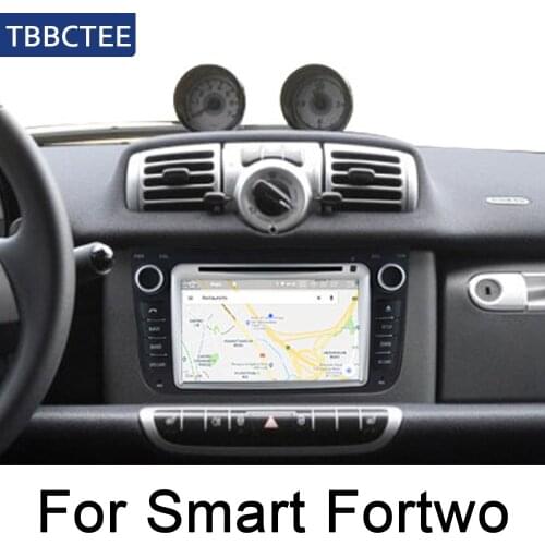 Android Car For Smart Fortwo 2007~2014 NTG Multimedia player WIFI GPS Navigation Autoradio touch screen Bluetooth WIFI SD System