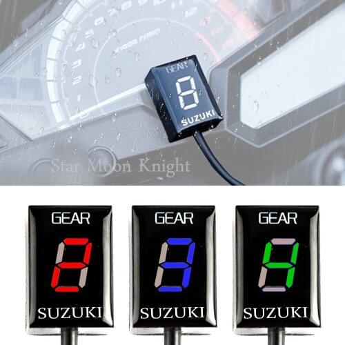 Universal Alconstar-1-6 Gear Ecu Plug Mount Motorcycle EFI Speed Gear Display Indicator For Suzuki V-Strom DL650 DL1000 GSF1250