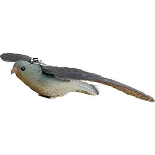 Garden Decoration Artificial Fake Bird Decoy Flying Hawk Hunting Decoy Bait N58C