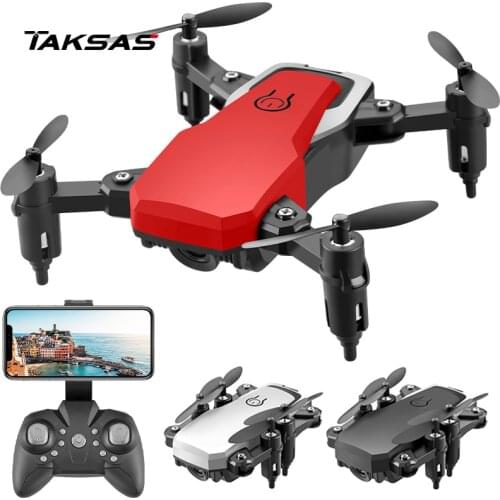 LF606 Mini Drone With Camera HD Wide High Hold Professional RC Helicopter One-Key Return FPV Drones Foldable Quadcopter Kid Toys
