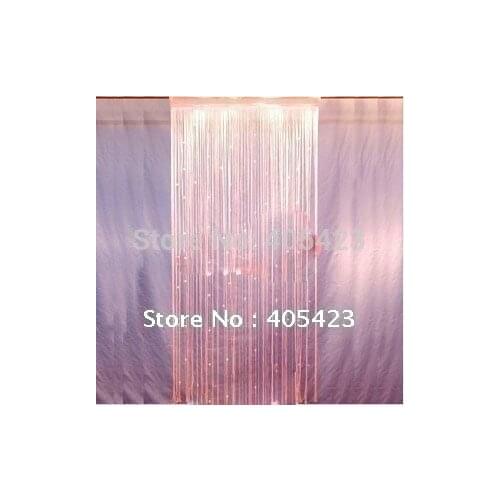 Line bead curtain special partition porch home decoration finished beaded fabric curtain
