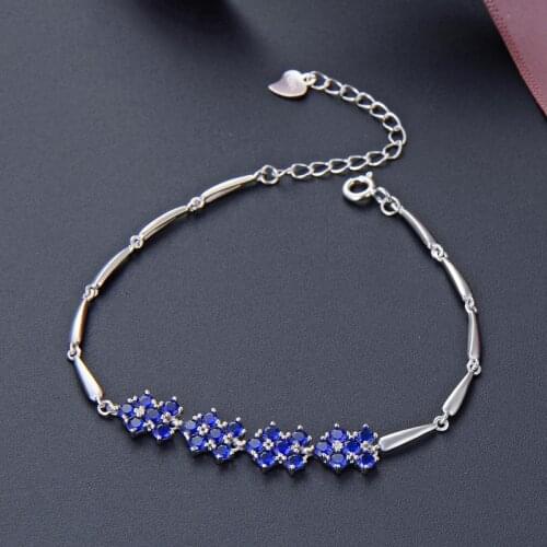 Fashion Bracelet For Women Genuine 925 Sterling Silver Bracelet Jewelry Accessories Anniversary Gift For Lady Party Decoration