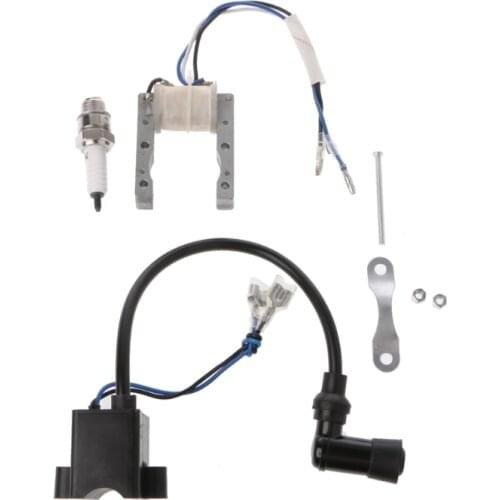 New CDI Ignition Coil Magneto For Motorized 49cc 66cc 80cc Engine Bicycle Spark Plug Balaclava