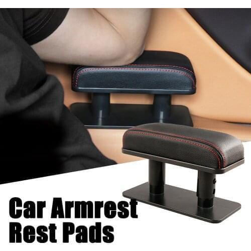 New Car Armrest Rest Pads, Universal Vehicle Truck Central And Side Adjustable Car Elbow Support Pads Car Armrest Increase Pad