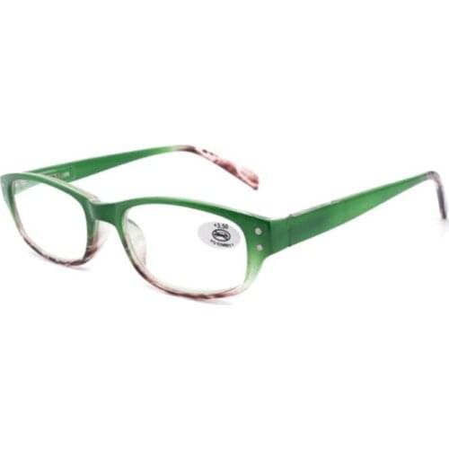 Hot Sell Women Double Rivets Reading Glasses Magnifier Small Frame Female Presbyopia Spectacles Grandmother Eyeglasses +1.0~+3.5