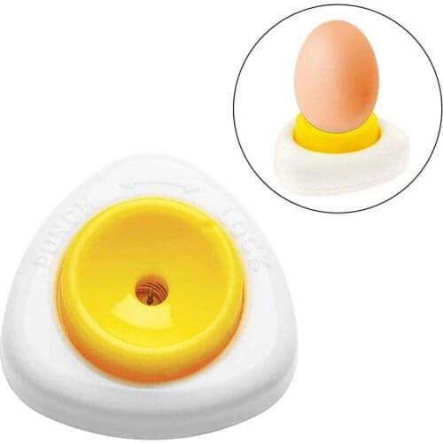 Egg Piercer Pinhole Whisk Eco-friendly Semi-auto ABS Easy Use Durable Piercing Kitchen Dining Bar Kitchen Cooking Tools